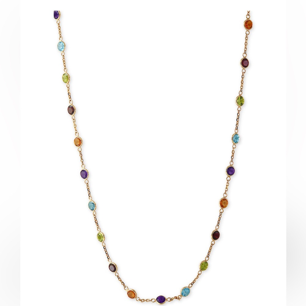 Effy Mosaic Collection Multi-Gemstone Necklace 18 inches